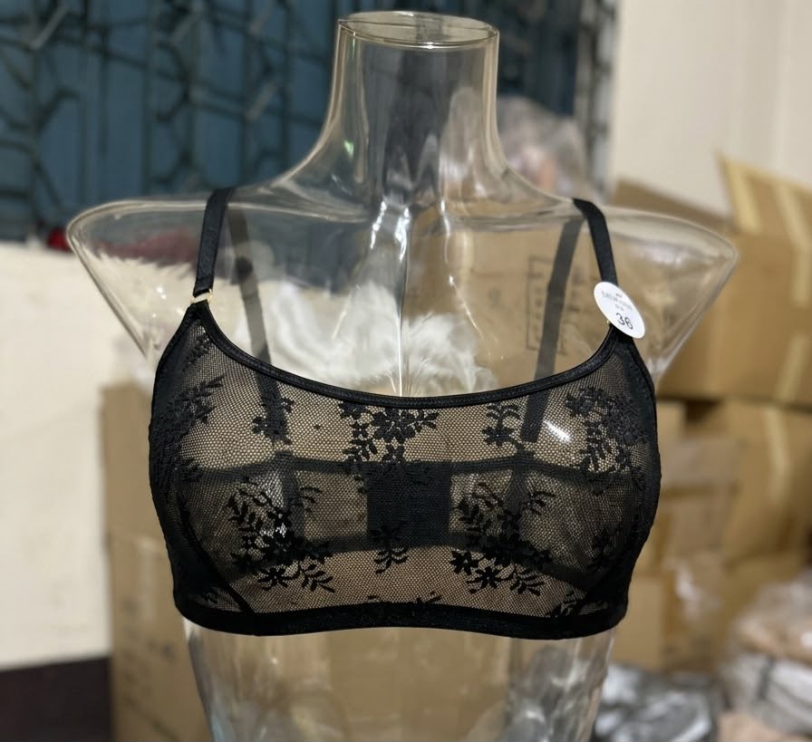 Lace Comfort Everyday Bralette - 2 Pcs Combo (Lilac & Black)